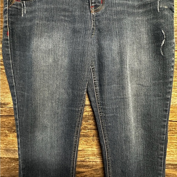 Componix Cropped Blue Ankle Jeans with Relaxed Style Womens 12 - Picture 5 of 10